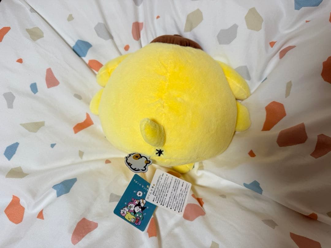 サンリオ　ポムポムプリン　ナガノ　ぬいぐるみ