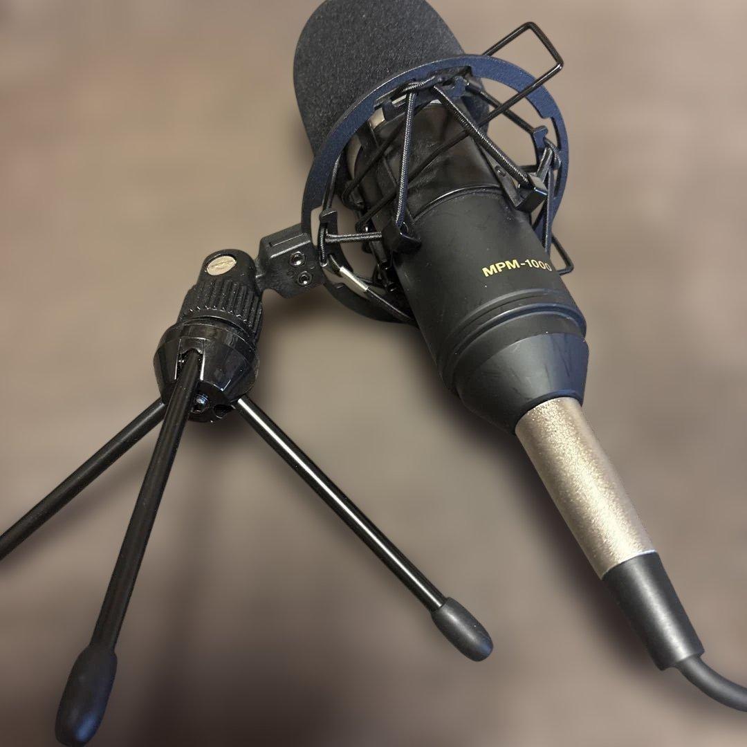 YAMAHA AG03 MK2 アームスタンド コンデンサーマイク ミキサー