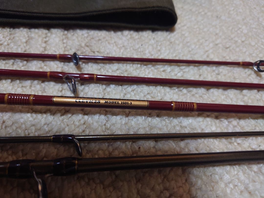 ブライトリバー クレビス スミストラウトロッドセット