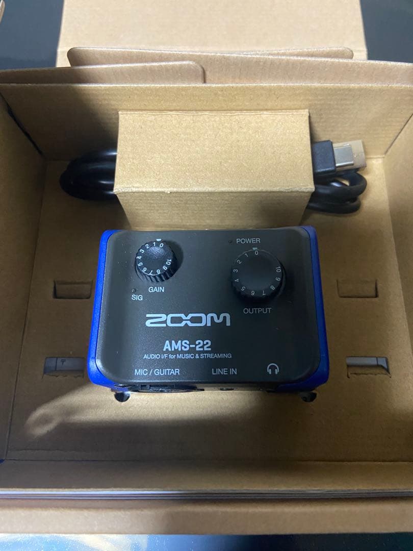 ZOOM AMS-22 USBオーディオインターフェイス