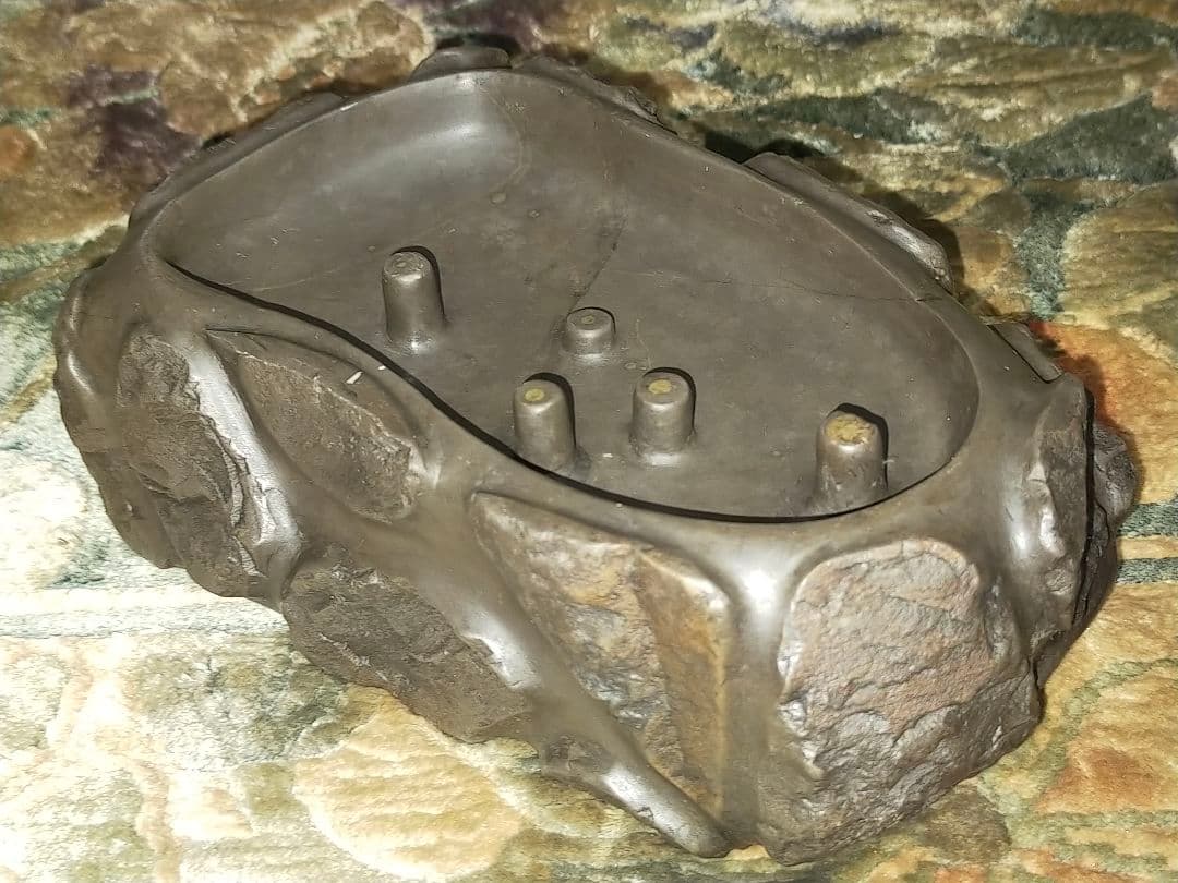 ♥中国　端渓　硯　2040ｇ　骨董品　古玩