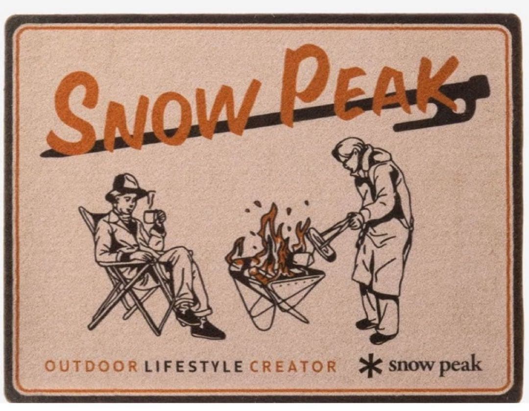 キャンピングフロアマット　スノーピーク