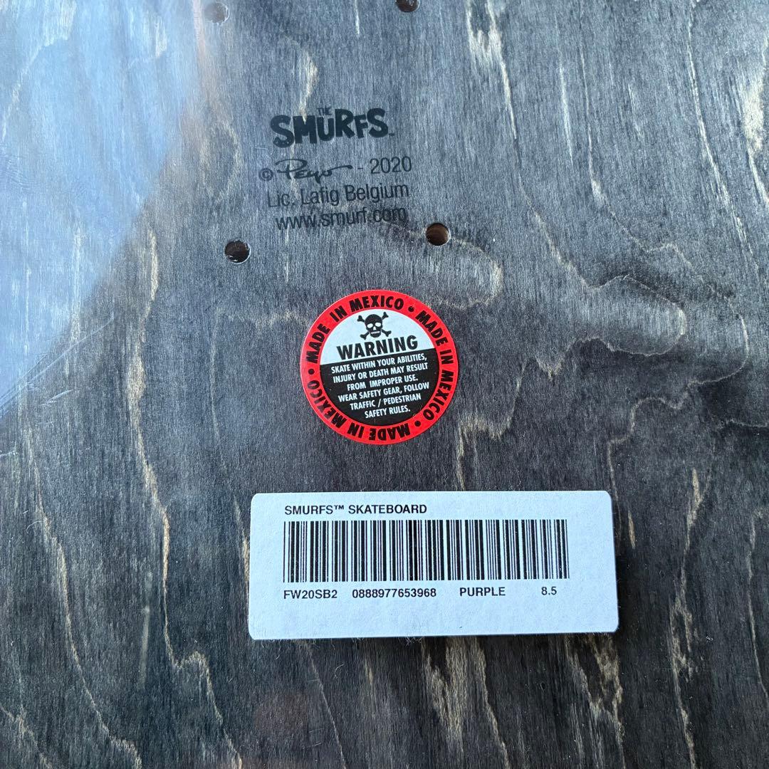 新品未使用 supreme スマーフ デッキ deck シュプリーム スケボー
