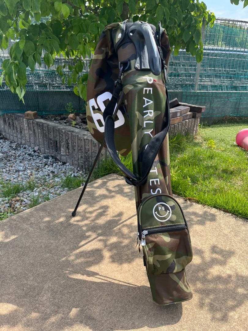 PEARLY GATES パーリーゲイツ カモフラ柄 迷彩柄 スタンドバッグ