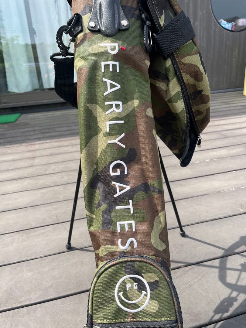 PEARLY GATES パーリーゲイツ カモフラ柄 迷彩柄 スタンドバッグ
