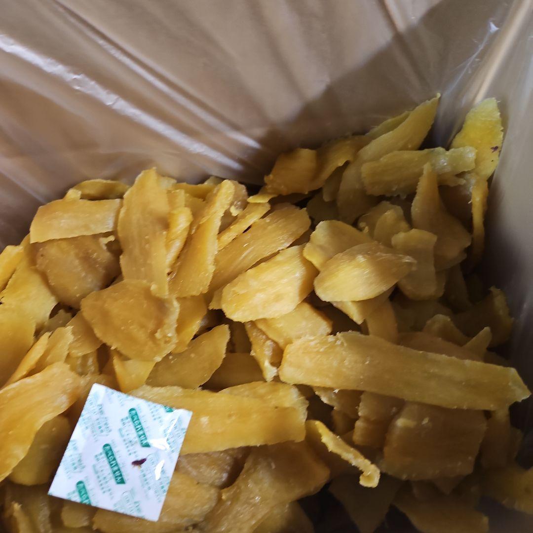 茨城県産　紅はるか　ほしいも切り落としせっこう10キロ箱込み規格なし