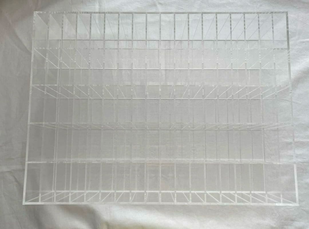 アクリル製コピック収納スタンド　90仕切　ペン　ケース　什器　ペン立て　保管