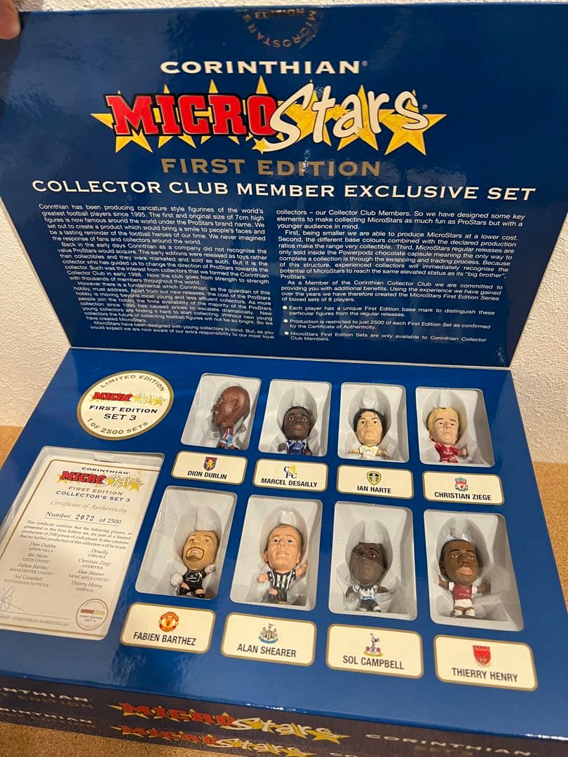 コリンシアン　サッカー　フィギュア　4箱セット