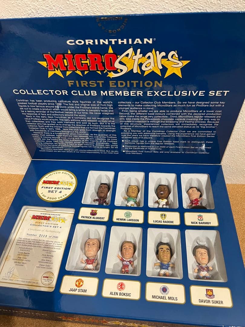 コリンシアン　サッカー　フィギュア　4箱セット