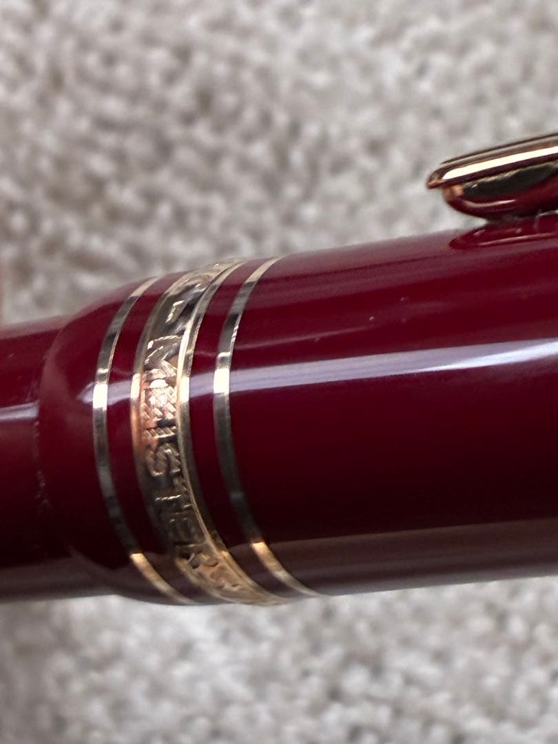 希少◾️ボルドー 美品◾️モンブラン◾️161ルグラン ボールペン◾️新品リフィル付属◾️