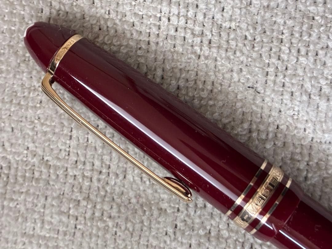 希少◾️ボルドー 美品◾️モンブラン◾️161ルグラン ボールペン◾️新品リフィル付属◾️