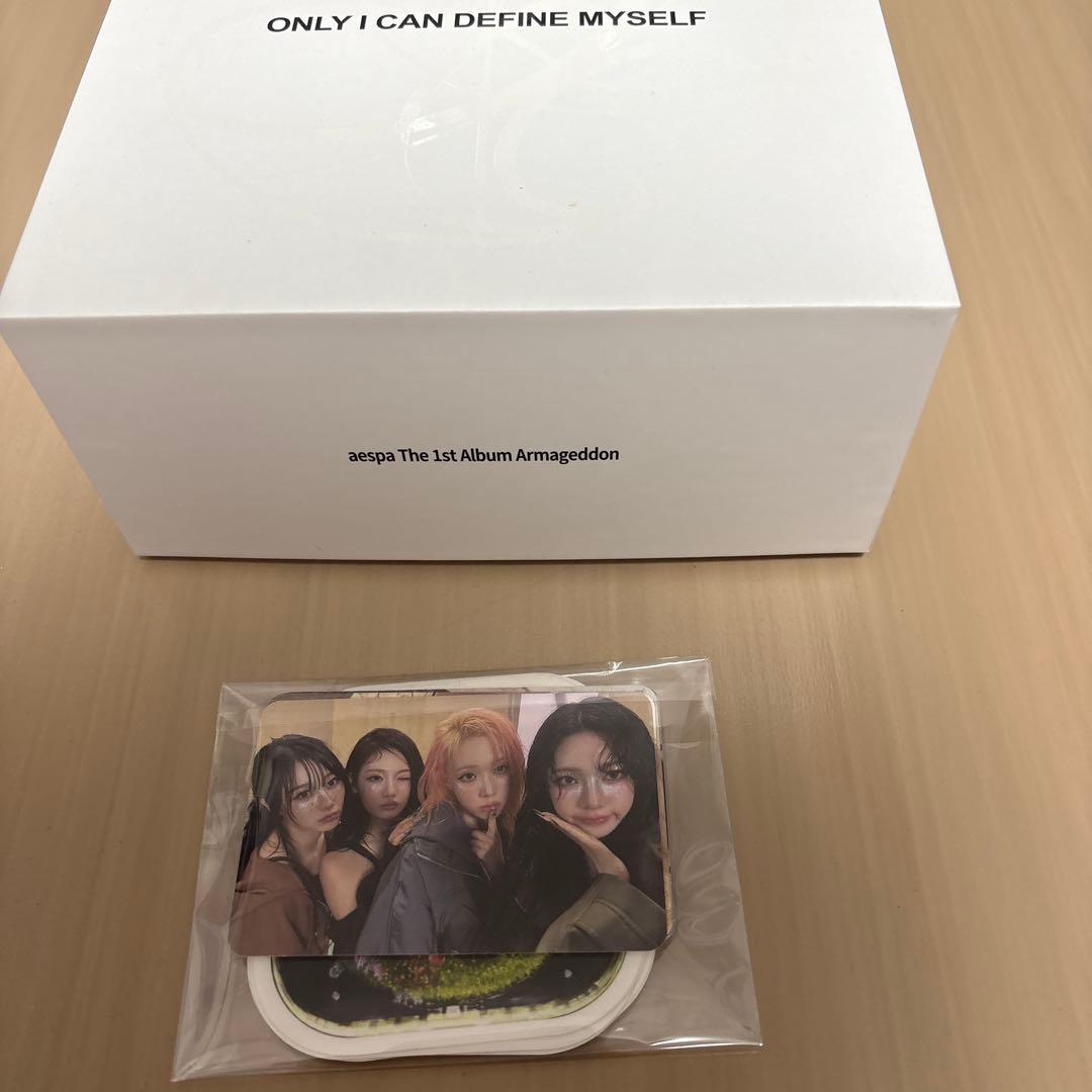 aespa 1st Album Armageddon CDプレーヤー