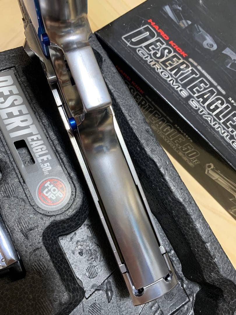 東京マルイ クロームステンレス デザートイーグル .50AE ハードキック