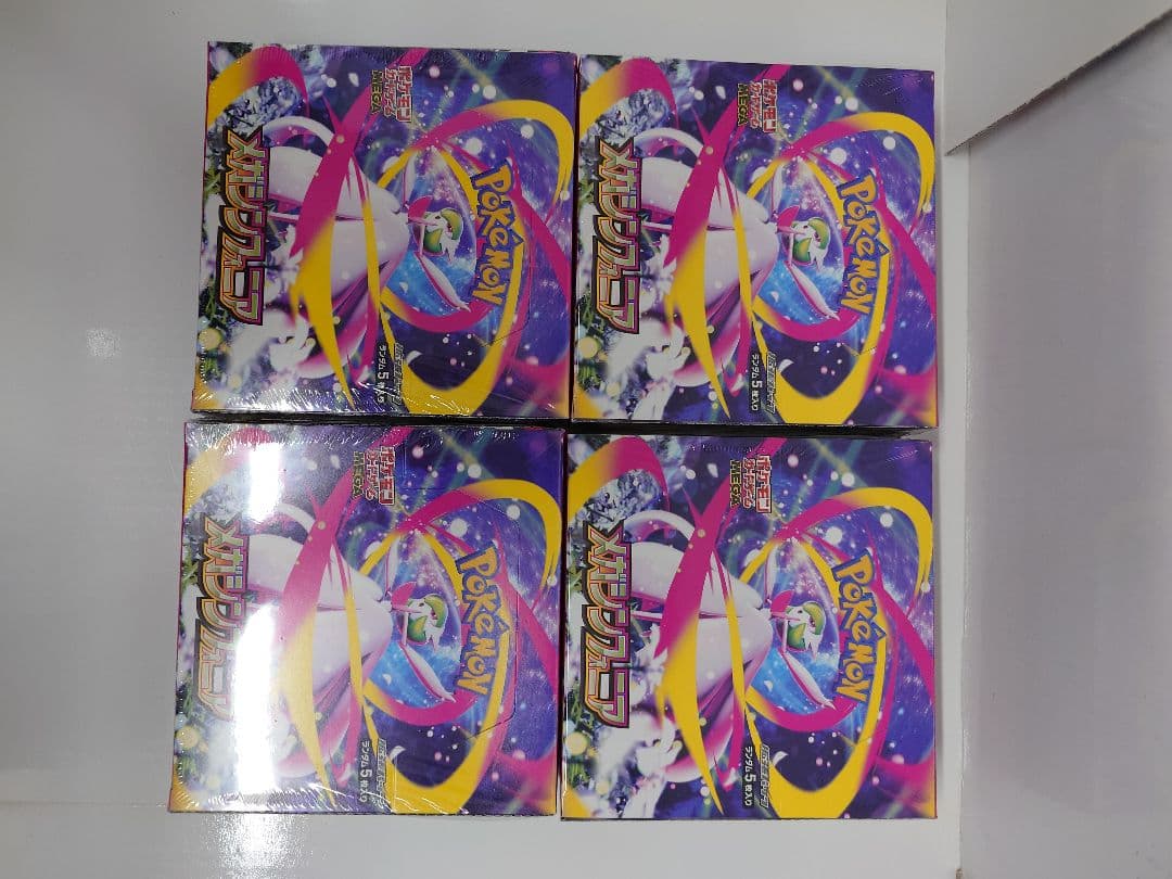 ポケモンカード　メガシンフォニア　4BOX シュリンク付き