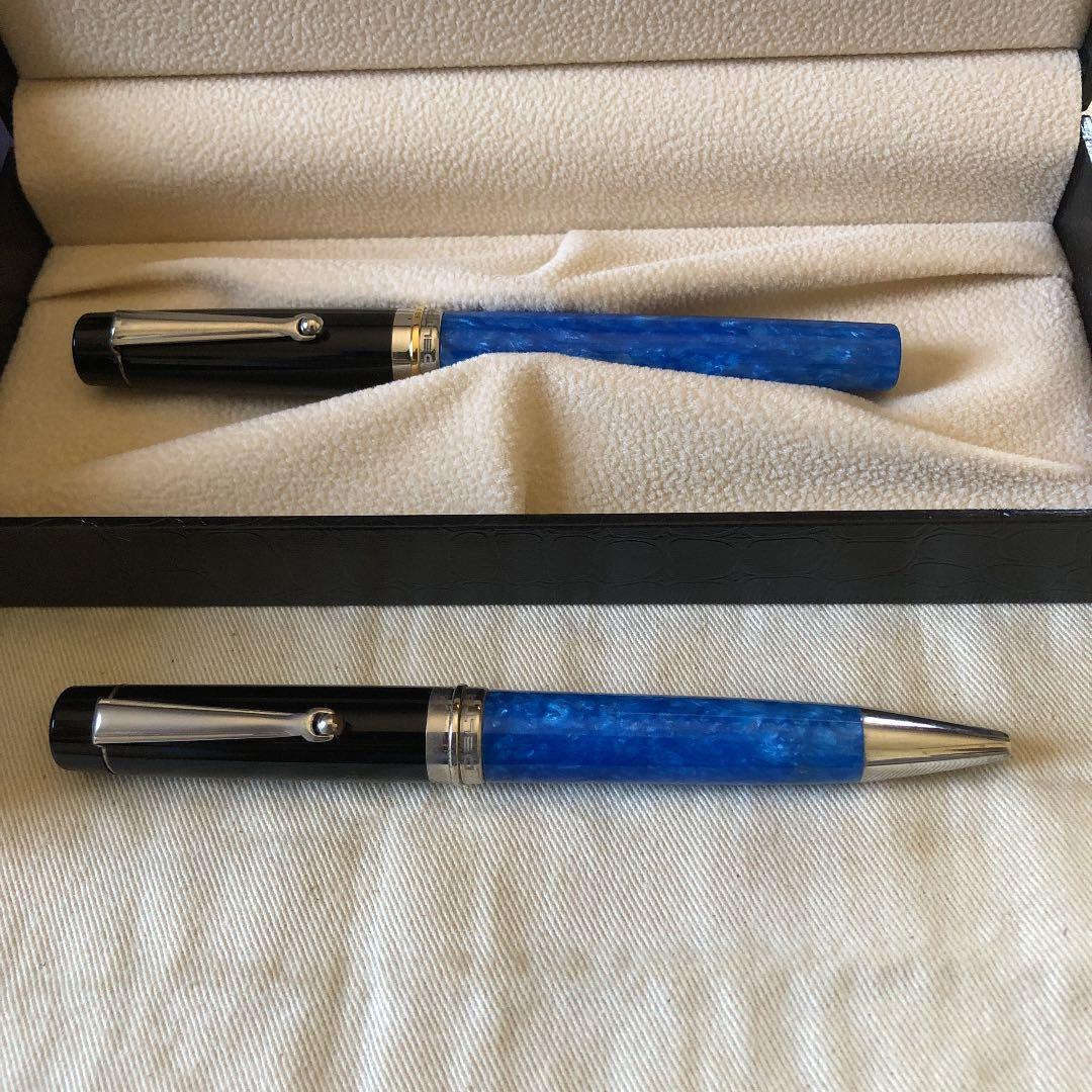 デルタ　ビンテージ　フォルツァ　万年筆・ボールペンのセット
