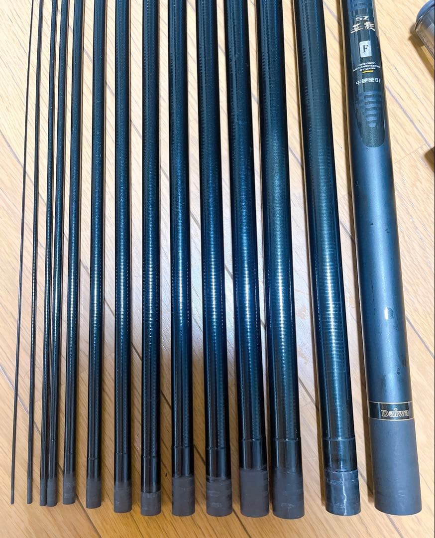 美品 ダイワ 精工 名竿　渓流竿　SZ 華厳F　中硬硬 61