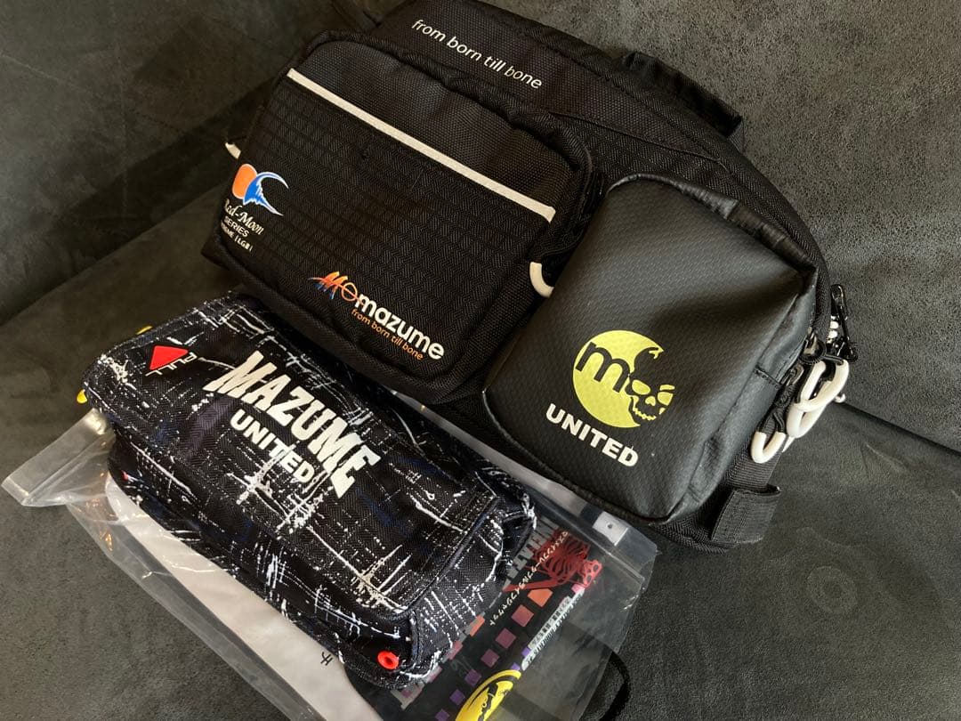 mazume レッドムーンウエストバッグ ライフジャケットセット