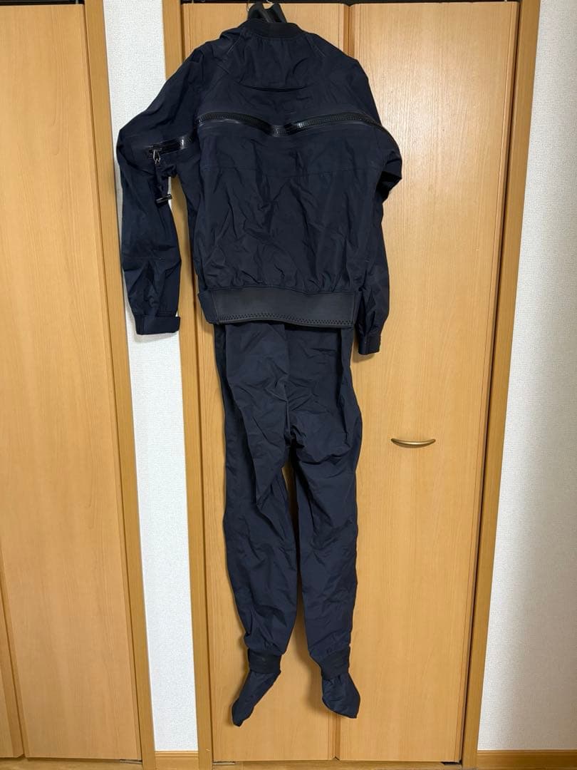 モンベル　スーパードライスーツ 黒 Sサイズ フルドライ　サップSUP カヤック