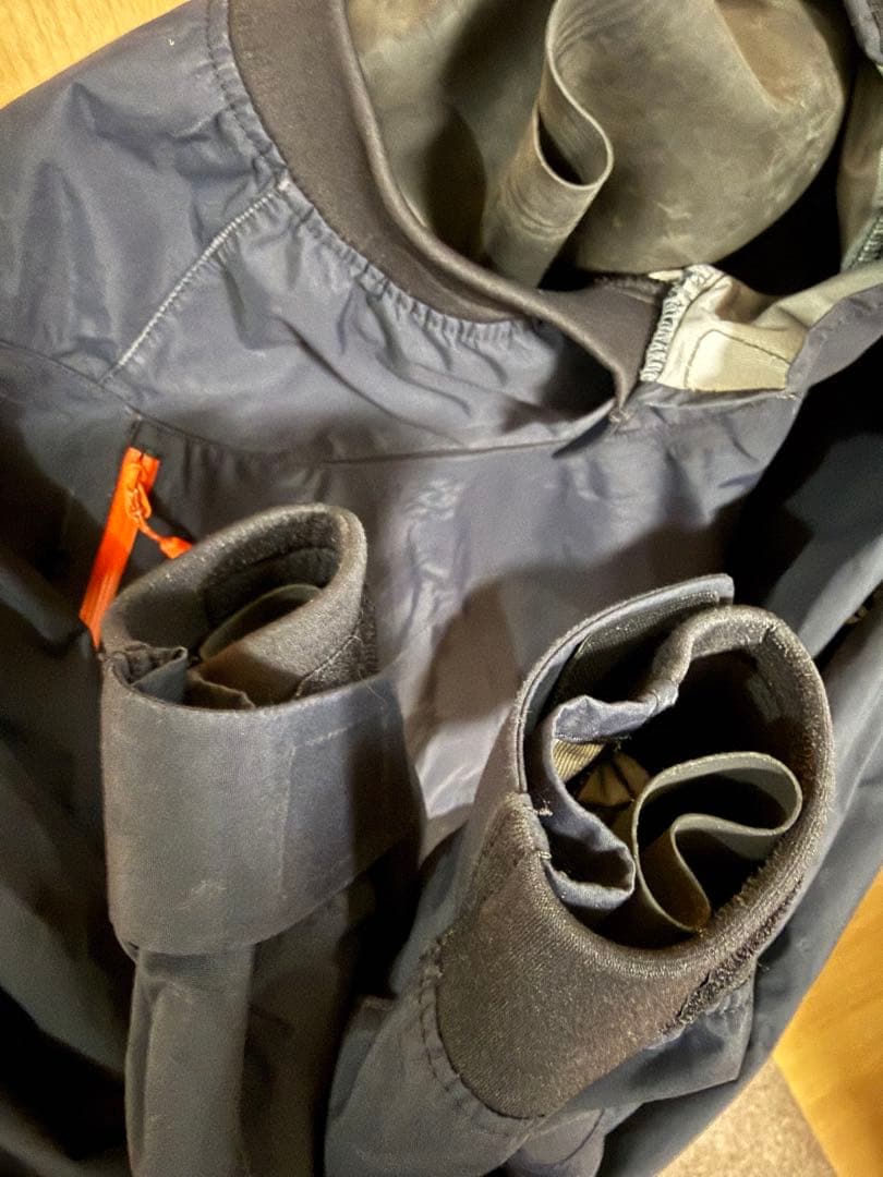 モンベル　スーパードライスーツ 黒 Sサイズ フルドライ　サップSUP カヤック