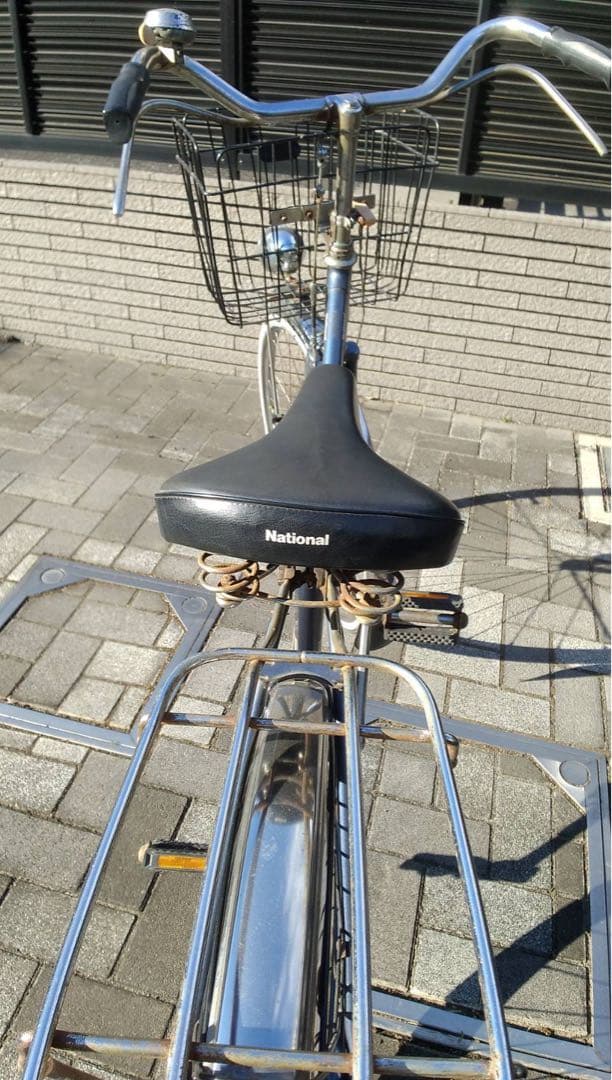 National ビンテージサイクル 前バスケット付き
