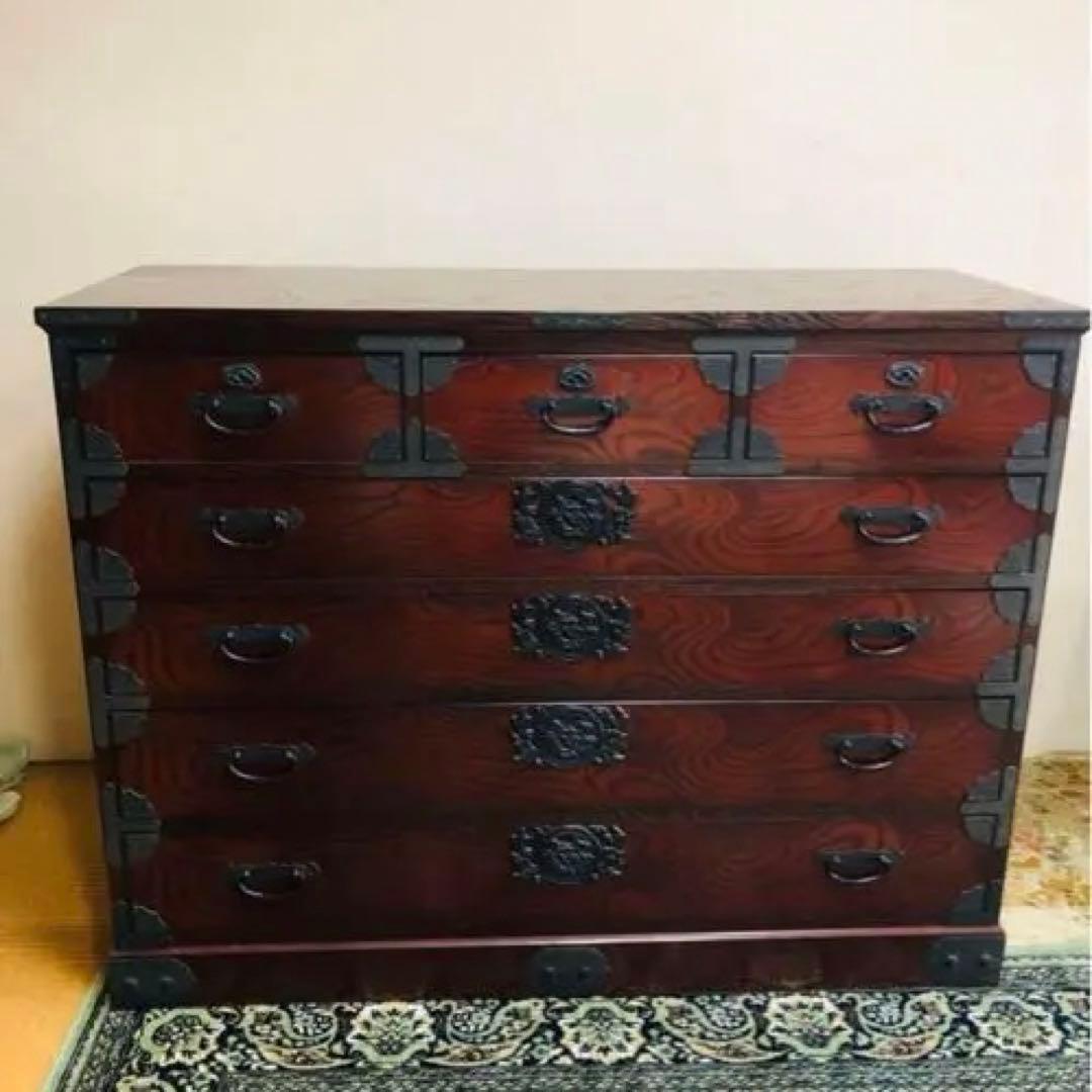 お値下げ！けやき和箪笥　日本製　W90