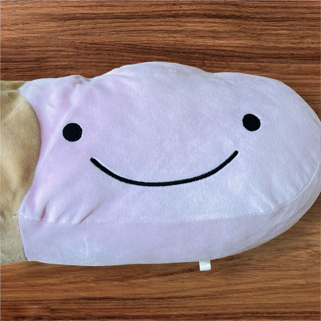 最終値下げ　こげぱん ぬいぐるみ　抱き枕 いちごパン りんごパン　ビッグサイズ