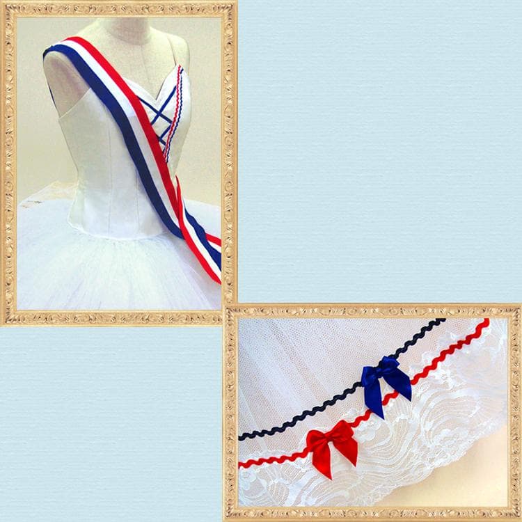 お値下げ　#150【新品】 バレエ　バレエ衣装　クラシックチュチュ　ホワイト