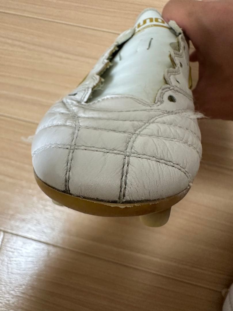 ミズノ モレリアNEO2 限定モデル 白×金