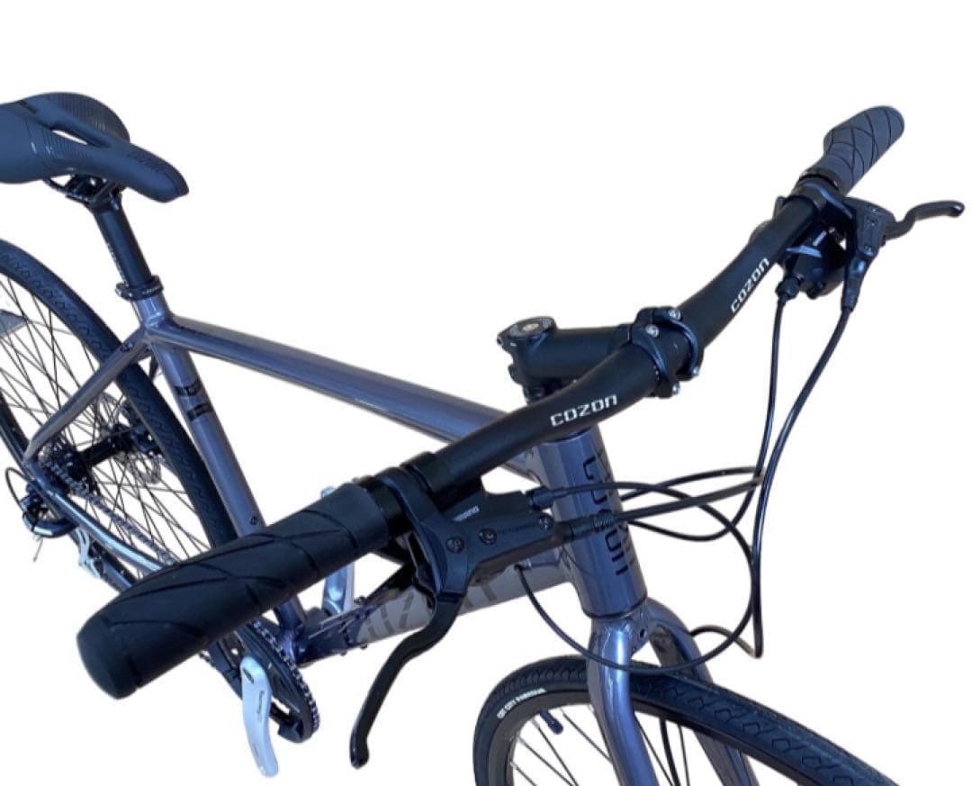 新品未使用 COZON RX400 クロスバイク 油圧ディスクブレーキ シマノ