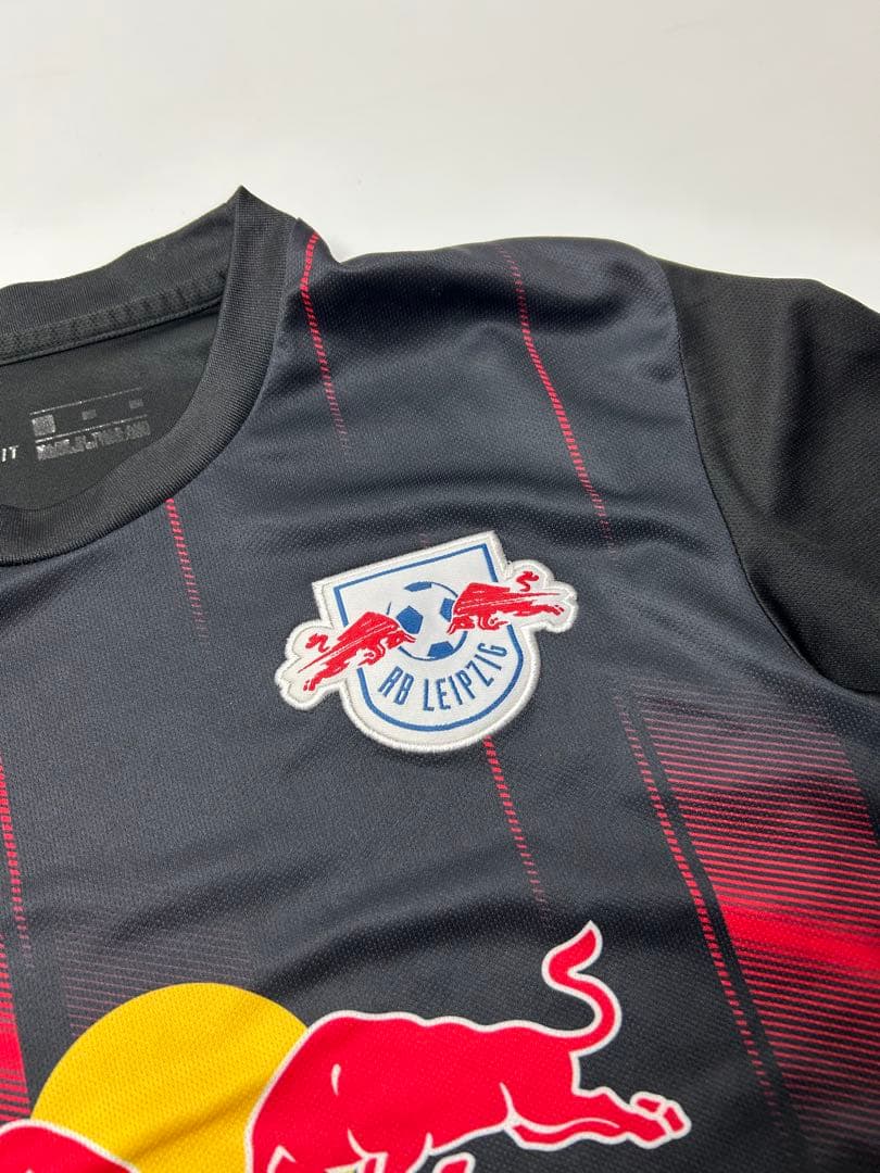 Nike RB Leipzig サッカーシャツ　ブラック/レッド　2022-23