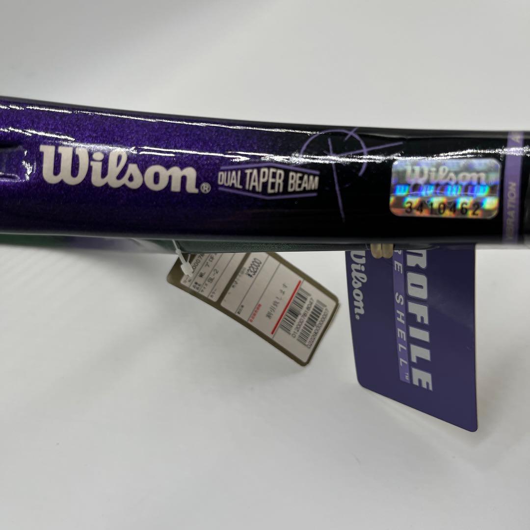 Wilson テニスラケット プロファイル　エアシェル110 sl-2 タグ付
