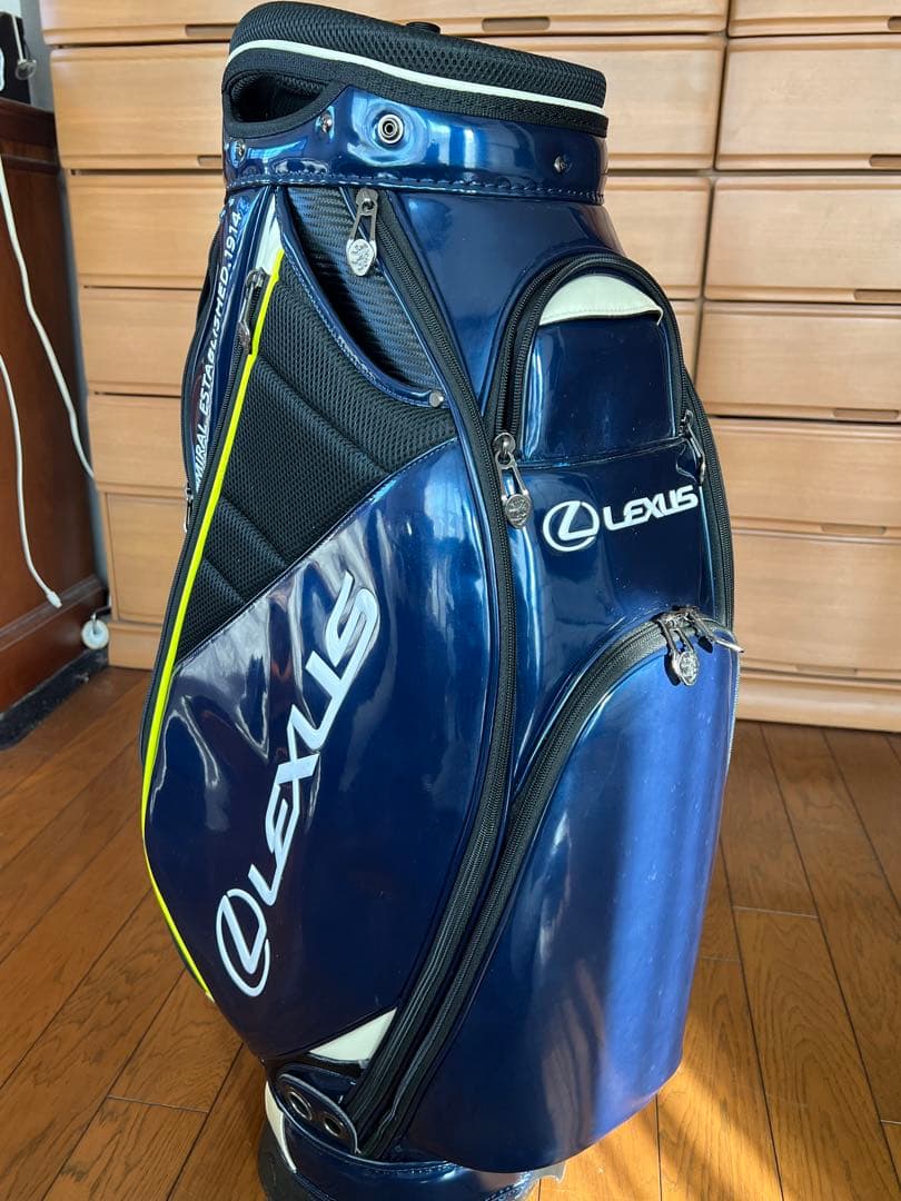 Lexus キャディバッグ ネイビー