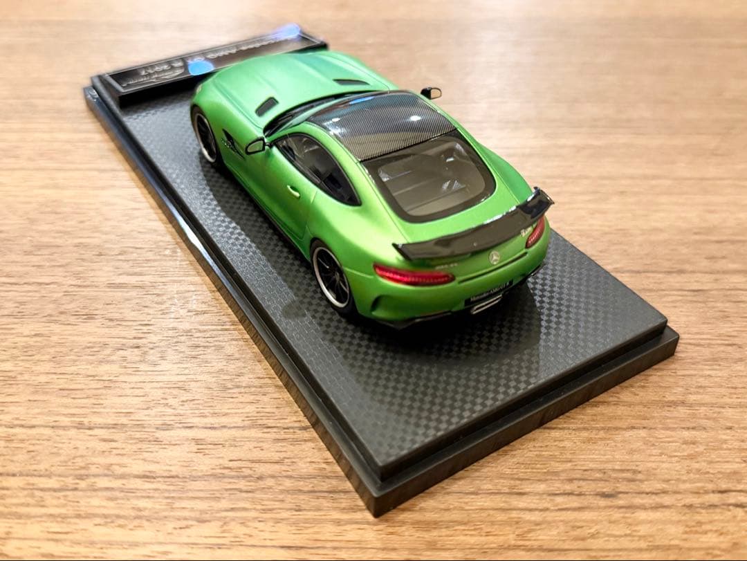 中古品 1/43 オルモストリアル メルセデスAMG GTR 2017 グリーン