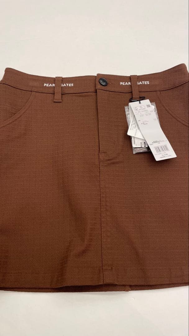 値下げ！PEARLY GATES ¥26400 ブラウン スカート