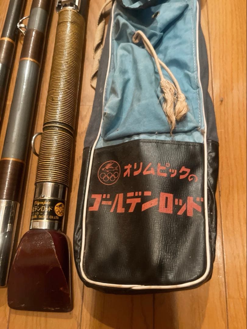 【超希少】　名竿　オリムピック　ゴールデンロッド　オクトパスシート　石鯛　アラ
