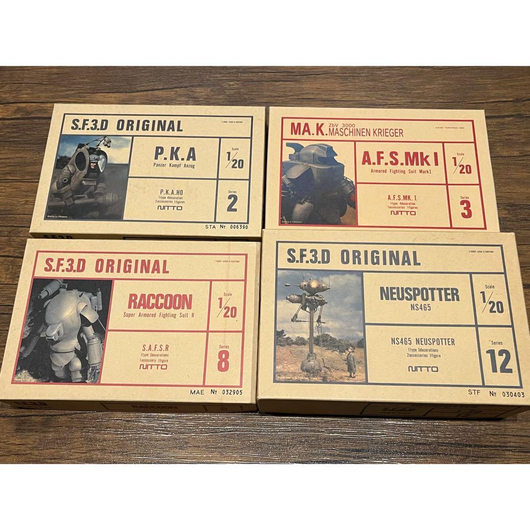 NITTO 日東 1/20 S.F.3.D オリジナル Ma.K. まとめ売り