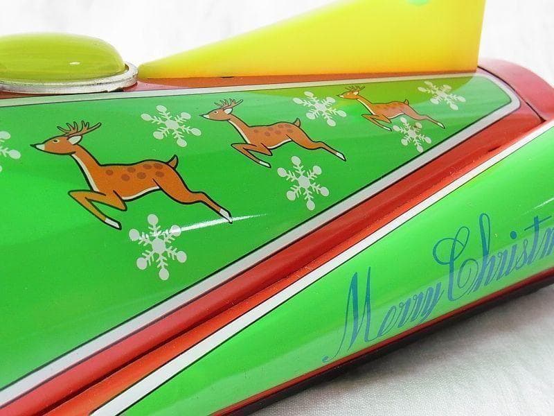 サンタヘリコプター １９６０年代　増田屋 日本製 ブリキ　オモチャ　クリスマス