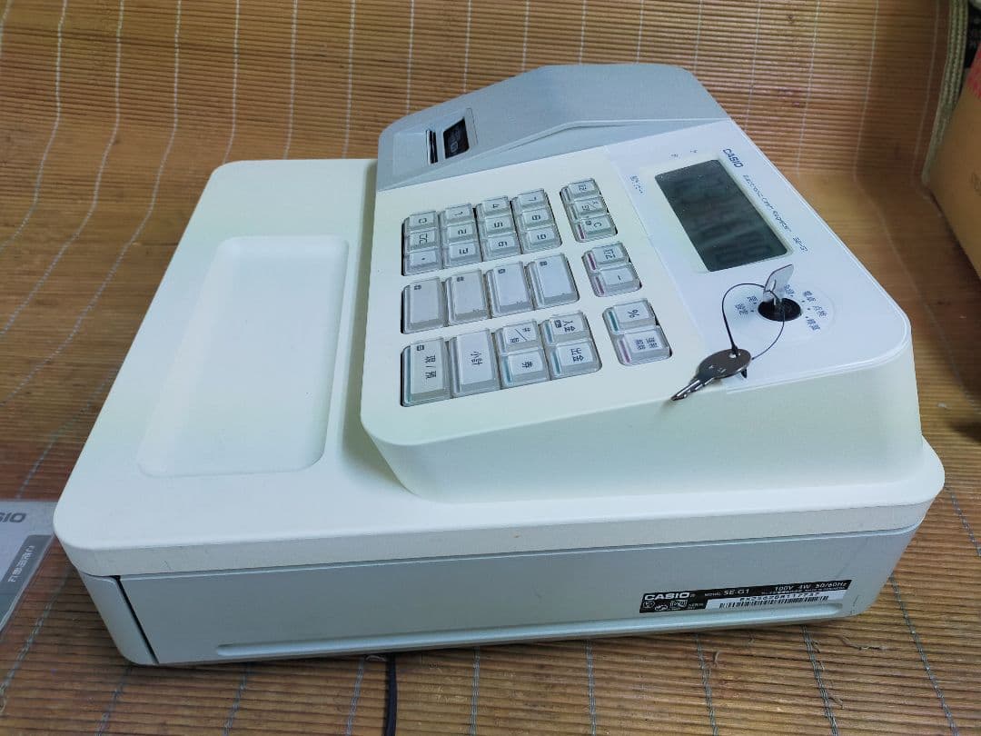カシオレジスター　SE-G1　人気機種　送料無料　555888