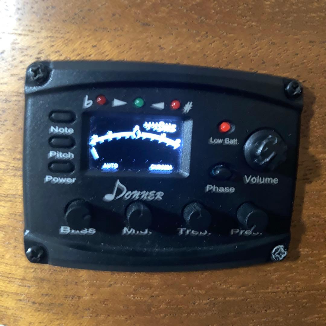 Donner DAG-1CE エレアコ ケース付き シングルカッタウェイ