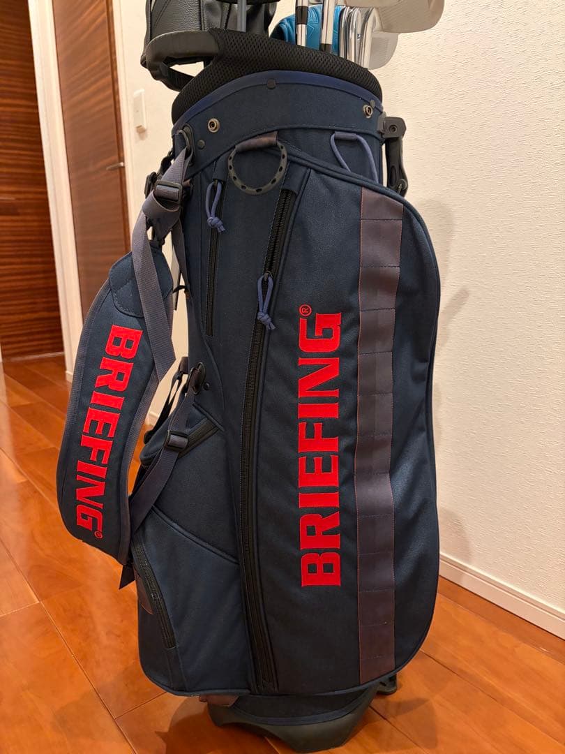 BRIEFING × BEAMS GOLF 別注 キャディーバッグ デニム