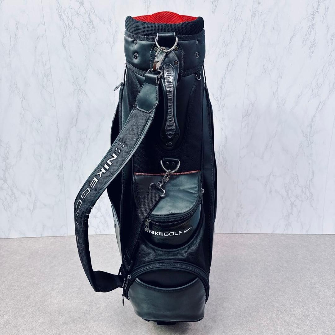 【希少・廃盤】NIKE GOLF ナイキゴルフ キャディバッグ ブラック 6分割