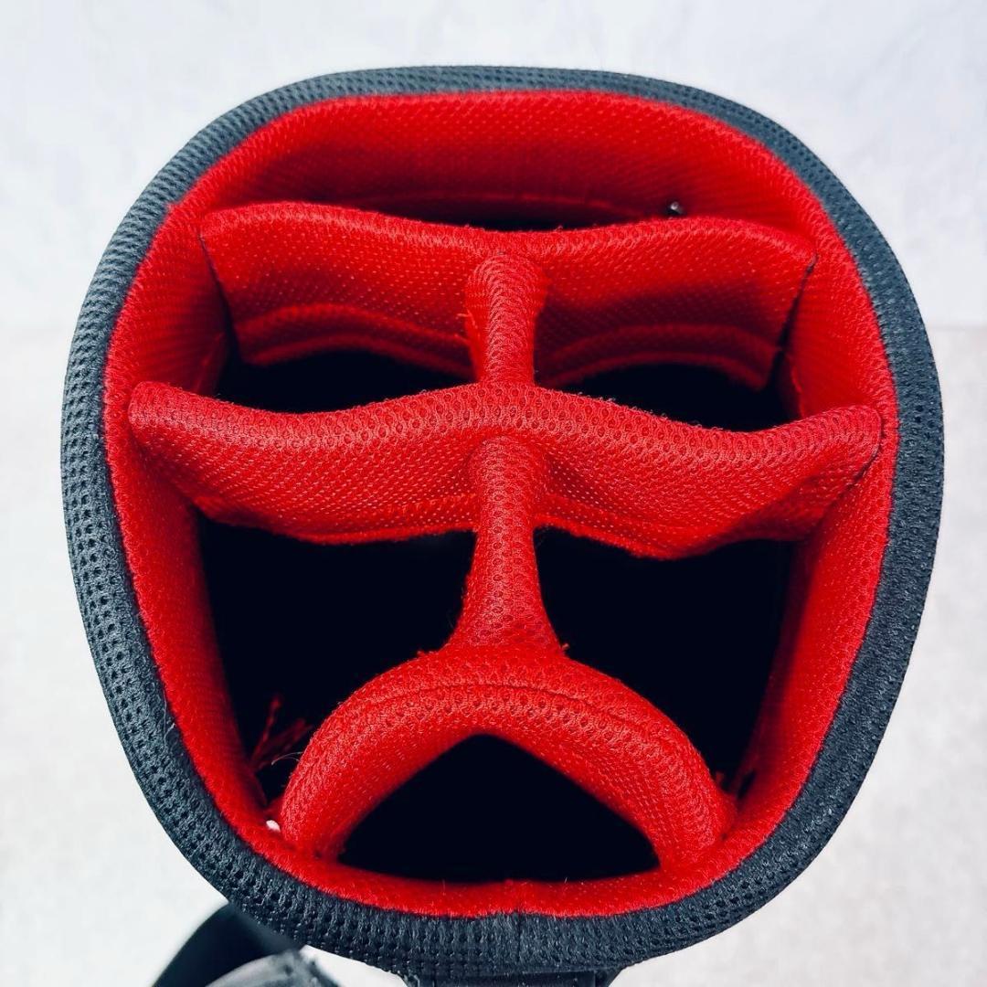 【希少・廃盤】NIKE GOLF ナイキゴルフ キャディバッグ ブラック 6分割