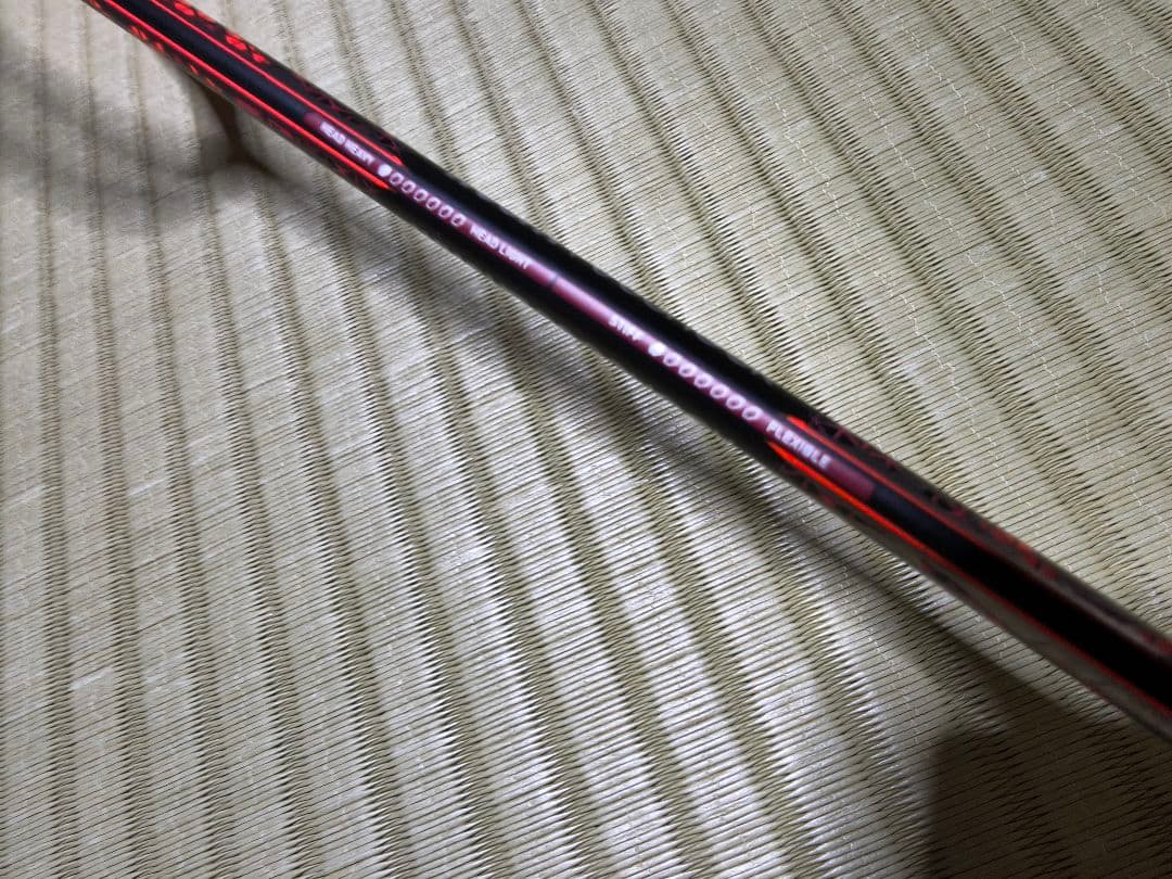 【美品】adidas バドミントンラケット WUCHT P8 schock