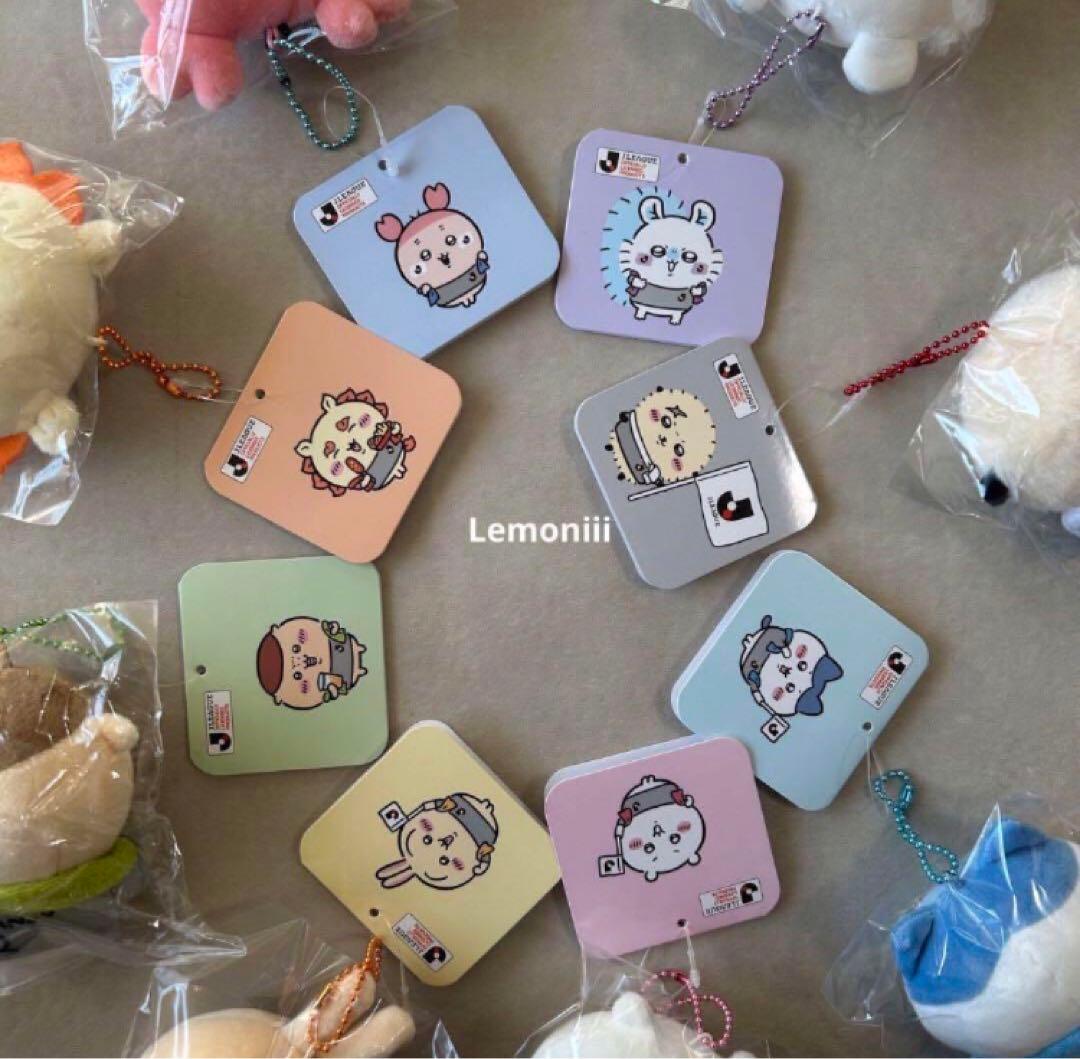 ちいかわxＪリーグ　ユニフォームマスコット　シーサー ラッコ うさぎ 応援　8点