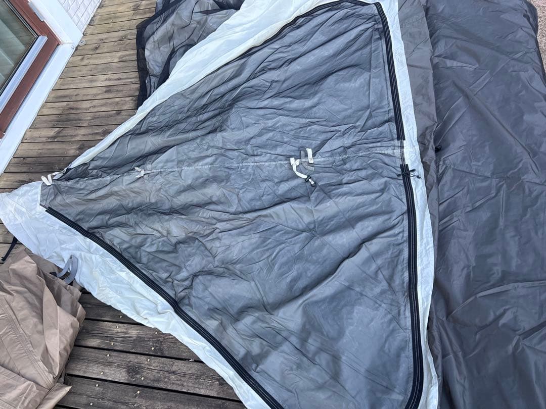 【希少】純正ペグ付き1stロット　ゼインアーツ　ゼクーL インナーテントセット