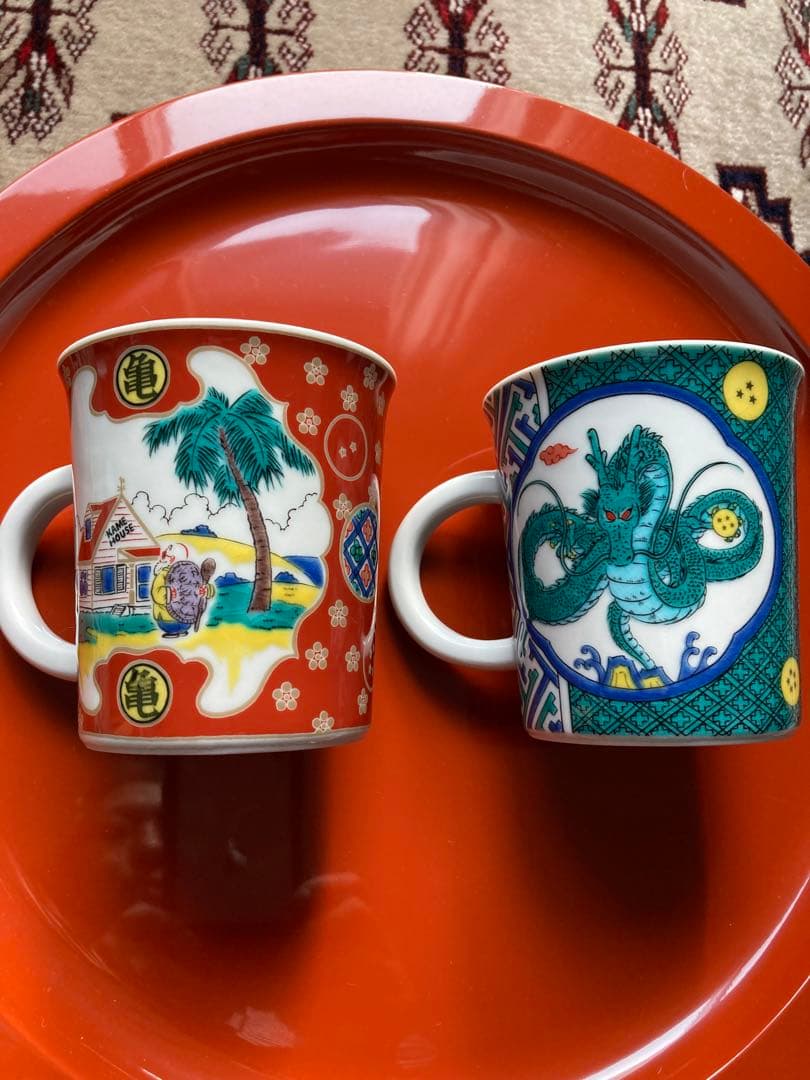 ドラゴンボール マグカップとミニカップ 九谷焼 2セット　合計4点新品未使用