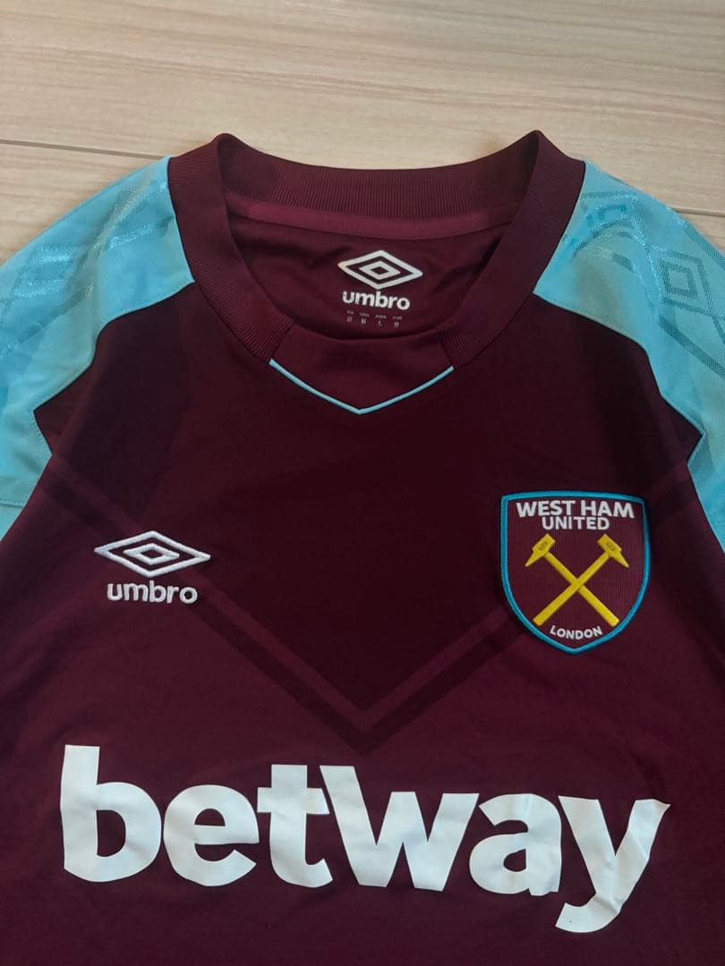 ウェストハム ユナイテッド 17/18 レプリカユニフォーム Mサイズ
