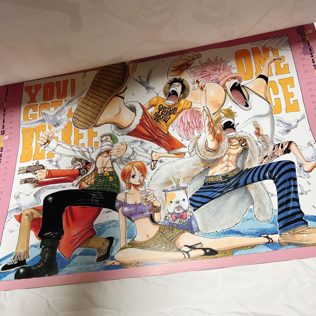 ONE PIECE コミックカレンダー 2005〜2008 4点セット