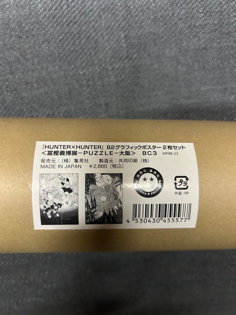HUNTER×HUNTER B2グラフィックポスター2枚セット
