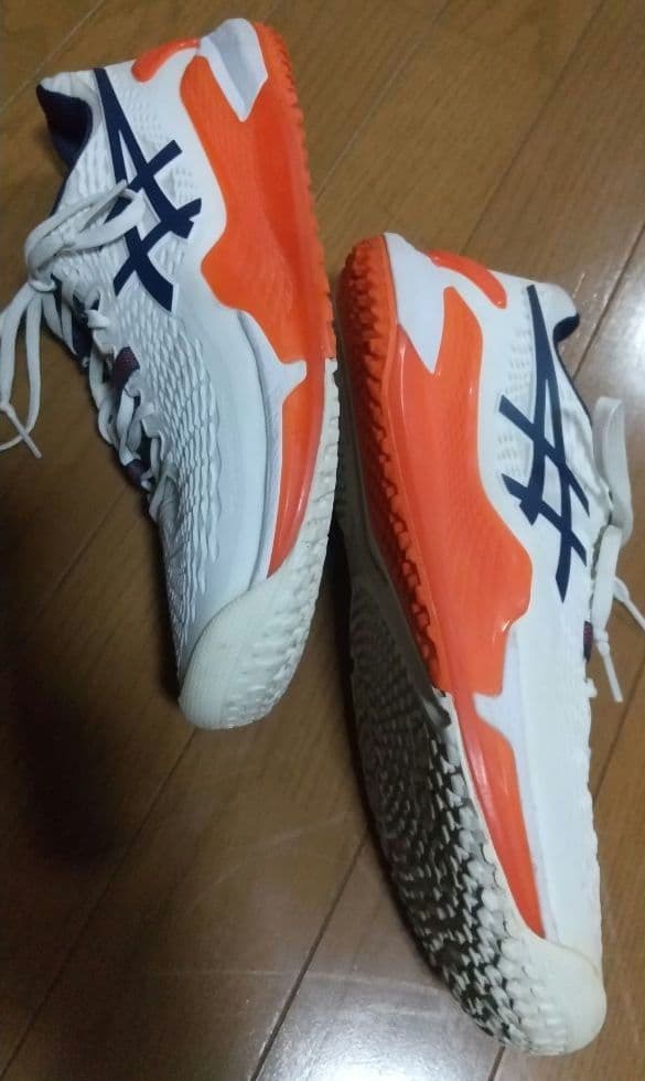 アシックス　テニスシューズ　オムニクレー用　２足セット